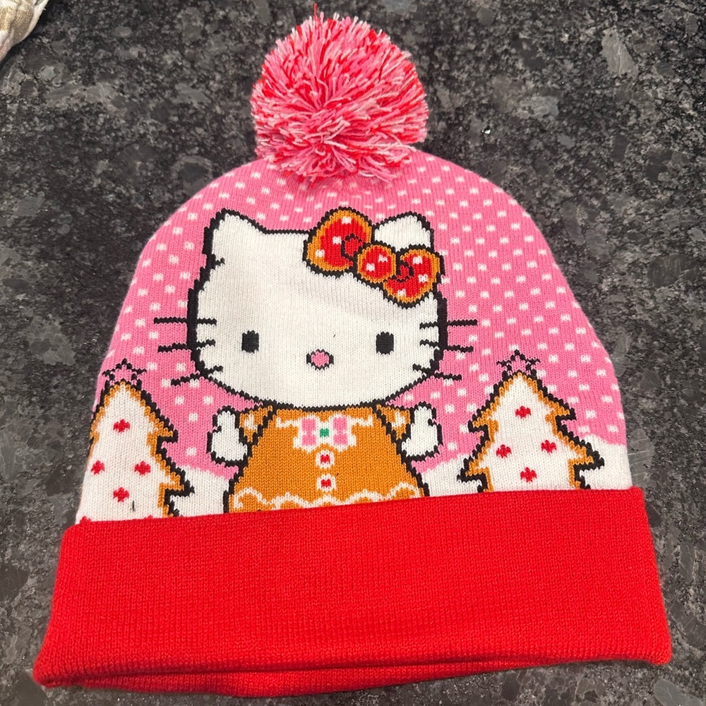 NWOT Sanrio Hello Kitty stocking hat